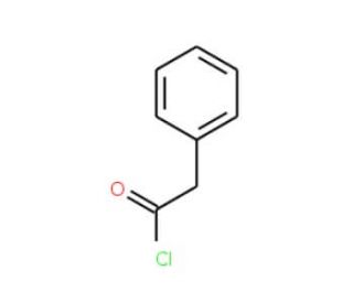 Phenylacetyl chloride (CAS 103-80-0) - chemical structure image