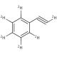Phenylacetylene-d6 (CAS 25837-47-2) - chemical structure image