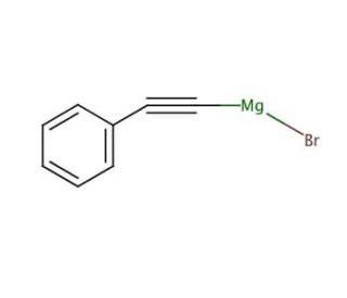 Phenylethynylmagnesium bromide solution (CAS 6738-06-3) - chemical structure image