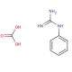 Phenylguanidine carbonate salt (CAS 14018-90-7) - chemical structure image