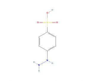 Phenylhydrazine-4-sulfonic acid (CAS 98-71-5) - chemical structure image