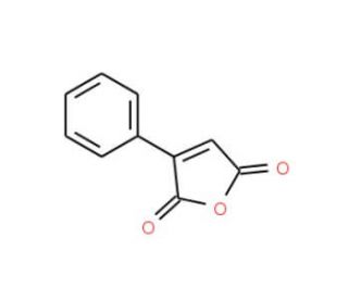 Phenylmaleic anhydride (CAS 36122-35-7) - chemical structure image