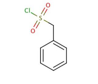 Phenylmethanesulfonyl chloride (CAS 1939-99-7) - chemical structure image