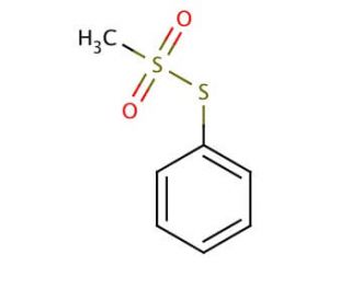 Phenylmethanethiosulfonate (CAS 1197-26-8) - chemical structure image