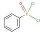 Phenylphosphonic dichloride 的分子结构, CAS编号: 824-72-6 Phenylphosphonic dichloride (CAS 824-72-6) - chemical structure image