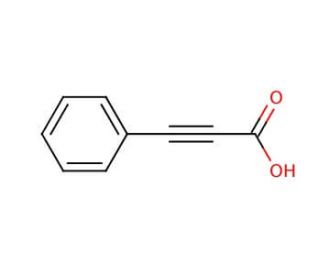 Phenylpropiolic acid (CAS 637-44-5) - chemical structure image