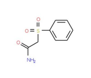 (Phenylsulfonyl)acetamide (CAS 35008-50-5) - chemical structure image