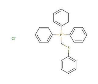(Phenylthio)methyltriphenylphosphonium Chloride (CAS 13884-92-9) - chemical structure image