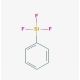 Phenyltrifluorosilane (CAS 368-47-8) - chemical structure image