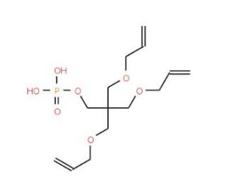 Phophoric acid mono-(2,2,3-tris-allyloxy-propyl) ester - chemical structure image