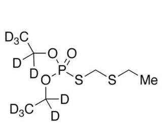 Phorate Oxon-d10 - chemical structure image