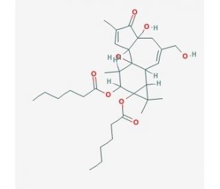 Phorbol 12, 13-Dihexanoate (CAS 37558-17-1) - chemical structure image