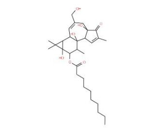 Phorbol-13-Decanoate (CAS 76423-69-3) - chemical structure image