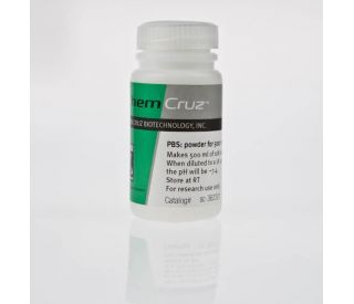 Phosphate Buffered Saline: powder for 500 ml of 10X
