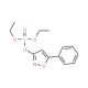 Phosphoric acid diethyl ester 5-phenyl-isoxazol-3-yl ester (CAS 32306-29-9) - chemical structure image