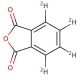 Phthalic anhydride-d4 (CAS 75935-32-9) - chemical structure image