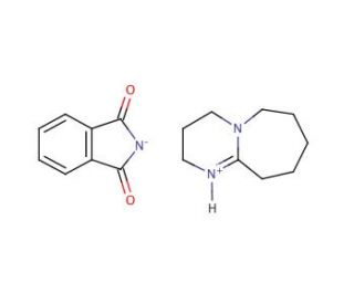 Phthalimide DBU salt (CAS 119812-51-0) - chemical structure image