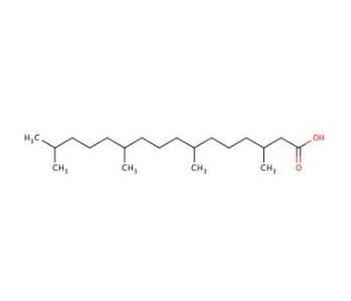 Phytanic Acid (CAS 14721-66-5) - chemical structure image