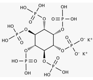 Phytic acid dipotassium salt (CAS 129832-03-7) - chemical structure image