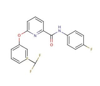 Picolinafen (CAS 137641-05-5) - chemical structure image