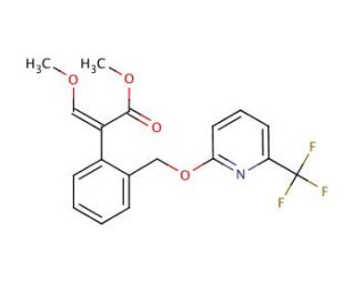 Picoxystrobin (CAS 117428-22-5) - chemical structure image