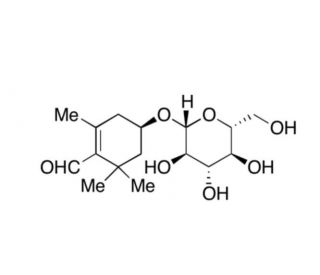 Picrocrocin (CAS 138-55-6) - chemical structure image