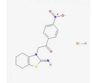 Pifithrin-&alpha;, p-Nitro (CAS 389850-21-9) - chemical structure image