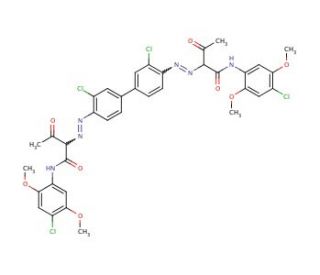 Pigment Yellow 83 (CAS 5567-15-7) - chemical structure image