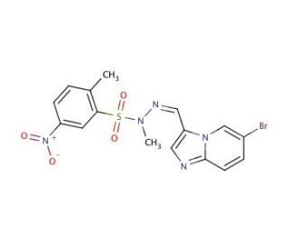 PIK-75, free base - chemical structure image