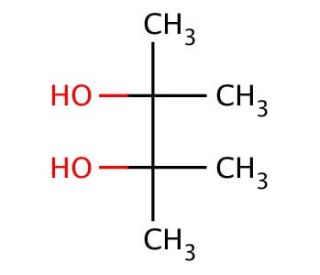 Pinacol (CAS 76-09-5) - chemical structure image
