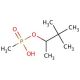 Pinacolyl methylphosphonate (CAS 616-52-4) - chemical structure image
