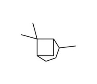 Pinane, endo + exo (CAS 473-55-2) - chemical structure image