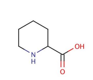 Pipecolinic acid (CAS 535-75-1) - chemical structure image