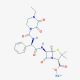 Piperacillin sodium (CAS 59703-84-3) - chemical structure image