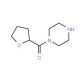 Piperazin-1-yl-(tetrahydro-furan-2-yl)-methanone (CAS 63074-07-7) - chemical structure image