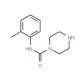 Piperazine-1-carboxylic acid o-tolylamide - chemical structure image