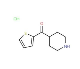 Piperid-4-yl(thien-2-yl)methanone hydrochloride (CAS 219540-76-8) - chemical structure image