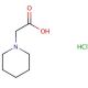 Piperidin-1-yl-acetic acid hydrochloride (CAS 3235-68-5) - chemical structure image