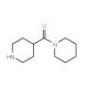 (Piperidin-1-yl)(Piperidin-4-yl)methanone (CAS 63214-58-4) - chemical structure image