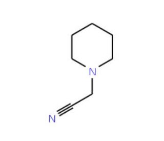 Piperidin-1-ylacetonitrile (CAS 3010-03-5) - chemical structure image