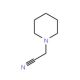 Piperidin-1-ylacetonitrile (CAS 3010-03-5) - chemical structure image