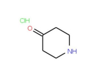 Piperidin-4-one hydrochloride (CAS 41979-39-9) - chemical structure image