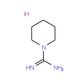 Piperidine-1-carboximidamide hydroiodide (CAS 102392-91-6) - chemical structure image