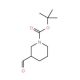 Piperidine-3-carboxaldehyde, N-BOC protected (CAS 118156-93-7) - chemical structure image
