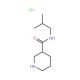 Piperidine-3-carboxylic acid isobutylamide hydrochloride (CAS 937725-08-1) - chemical structure image