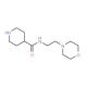 Piperidine-4-carboxylic acid (2-morpholin-4-yl-ethyl)-amide - chemical structure image