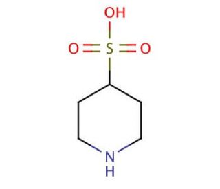 Piperidine-4-sulfonic acid (CAS 72450-62-5) - chemical structure image