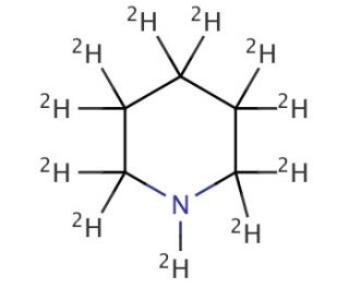 Piperidine-d11 (CAS 143317-90-2) - chemical structure image