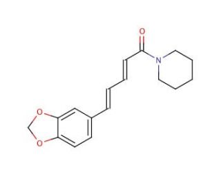Piperine (CAS 94-62-2) - chemical structure image