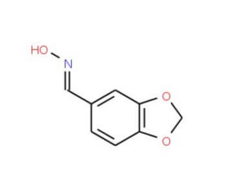 Piperonaldoxime (CAS 2089-36-3) - chemical structure image